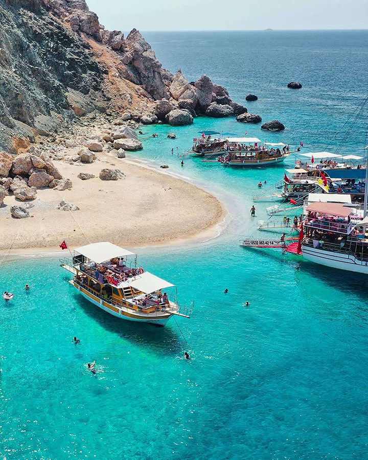 Excursion Bateau Ile de Suluada Depuis Belek