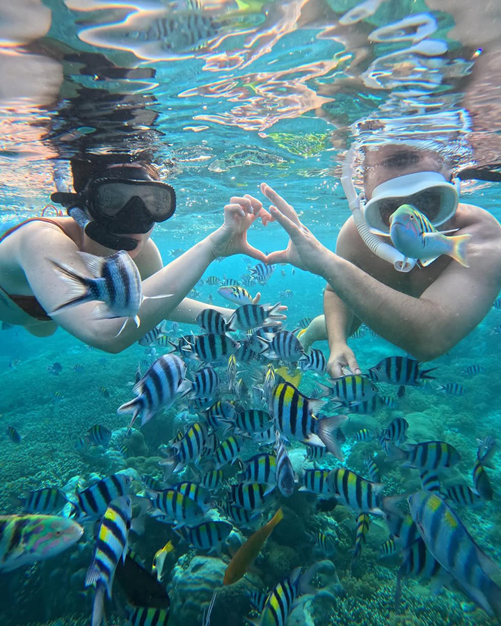 Çocuklarla Şnorkelli Yüzme