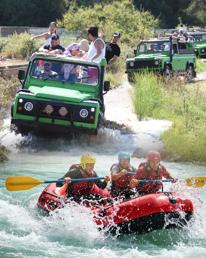 Belek Jeep Safari With Rafting