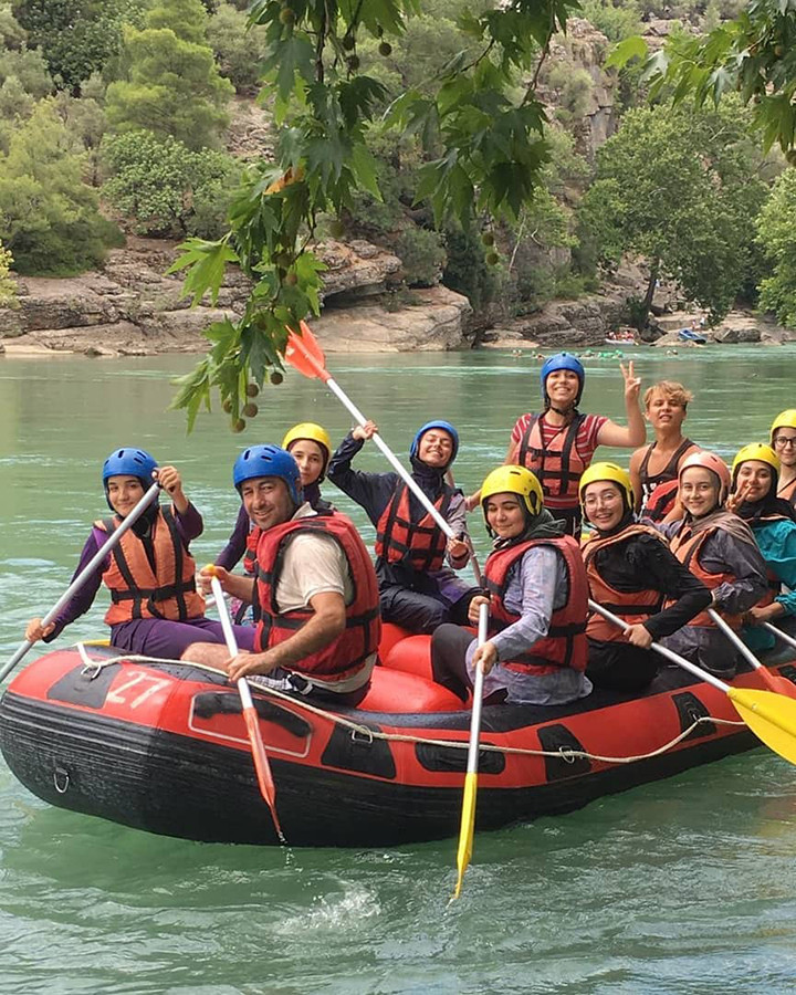 Raftingtur fra Boğazkent