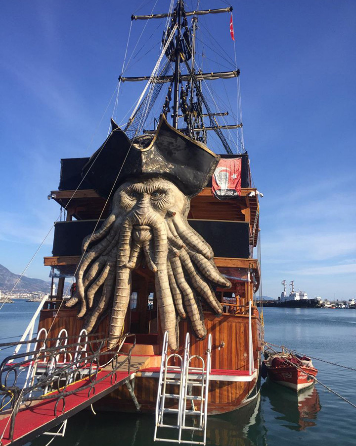 Pirate Ship in Bogazkent