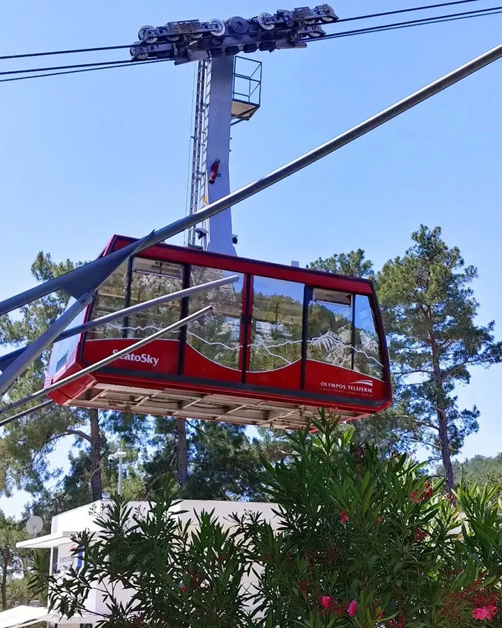 Tahtali Olympos Cable Car From Bogazkent