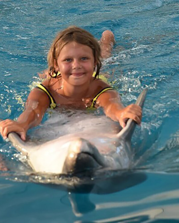 Swimming With Dolphins in Kadriye
